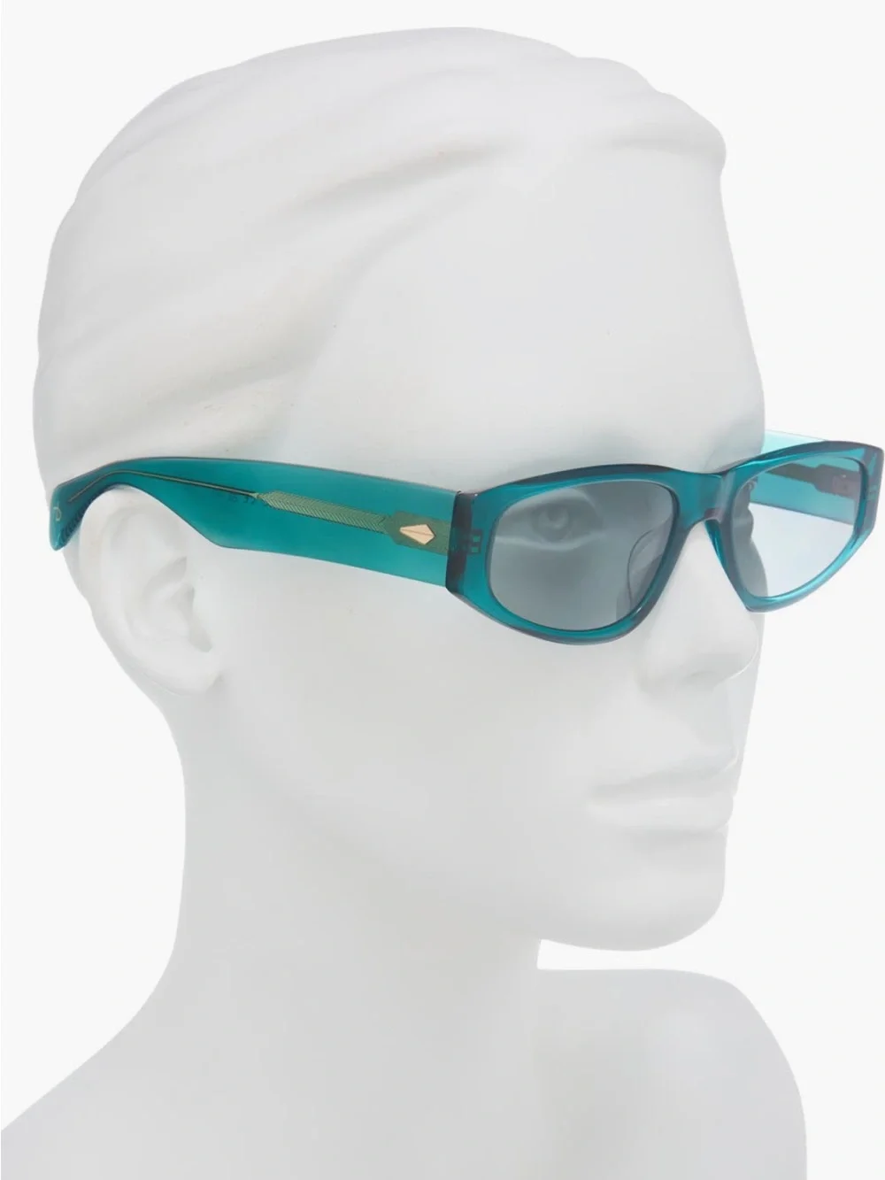 rag & bone 55mm Oval Sunglasses in Teal NWT